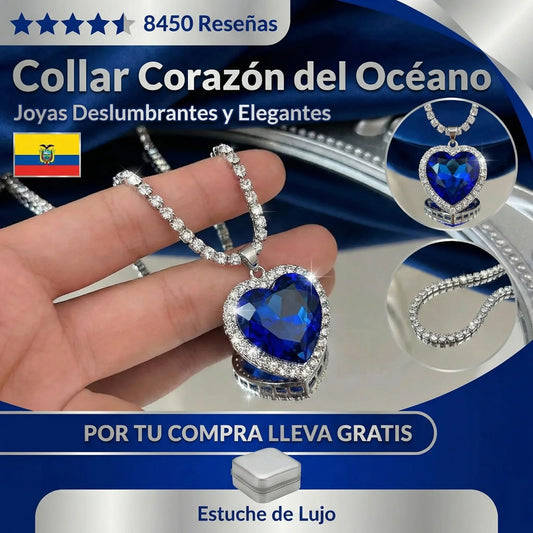 COLLAR CORAZÓN DEL MAR TITÁNIC